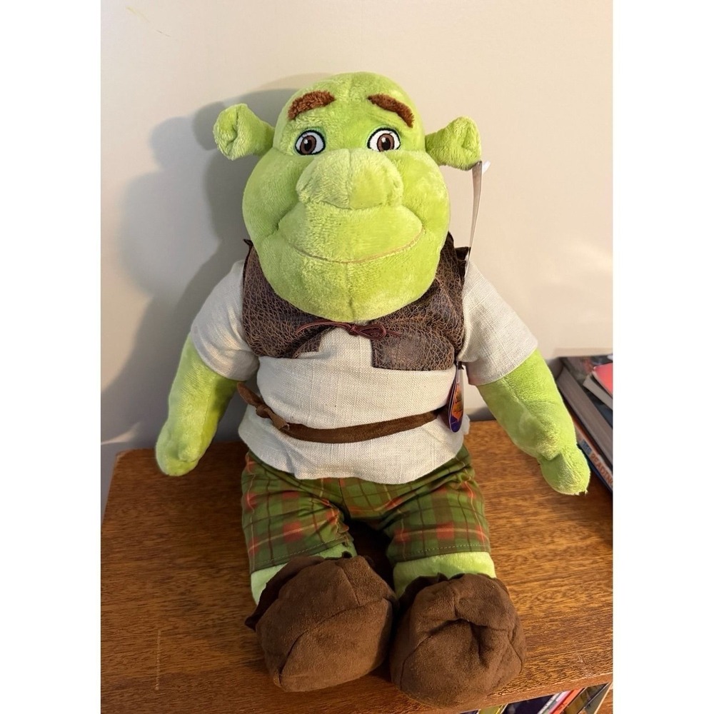 Build A Bear Dreamworks Shrek The Third OGRE Plush With Complete Outfit NWT